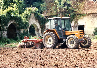 Préparation des sols après disparition de la "forêt" préexistante